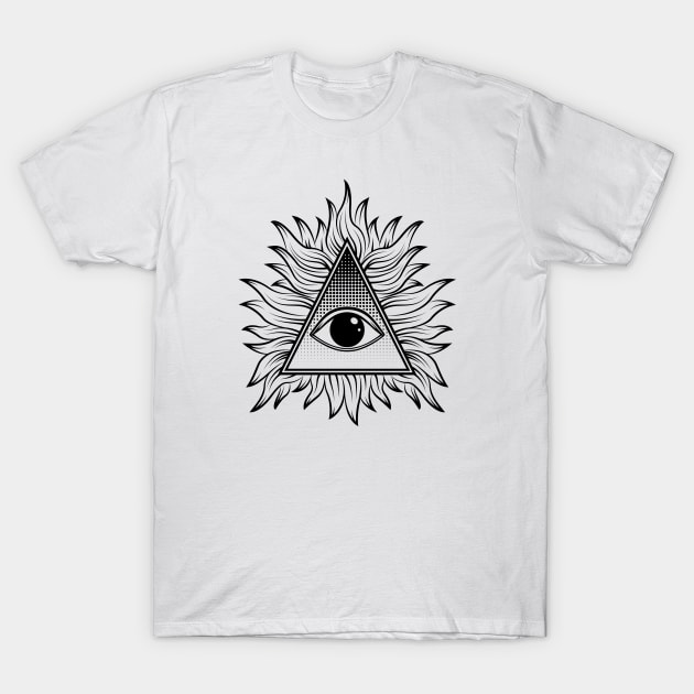 Eye of Providence T-Shirt by designgoodstore_2